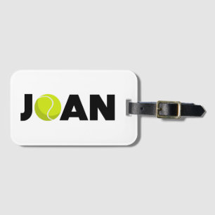 Etiqueta Para Maletas Joan Tennis