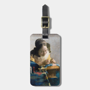 Etiqueta Para Maletas Johannes Vermeer - El Lacemaker