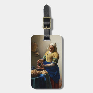 Etiqueta Para Maletas Johannes Vermeer - La Milkmaid