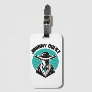 Etiqueta Para Maletas Johnny Quest