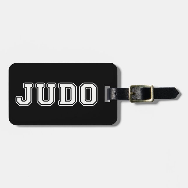 Etiqueta Para Maletas Judo (Frente Horizontal)