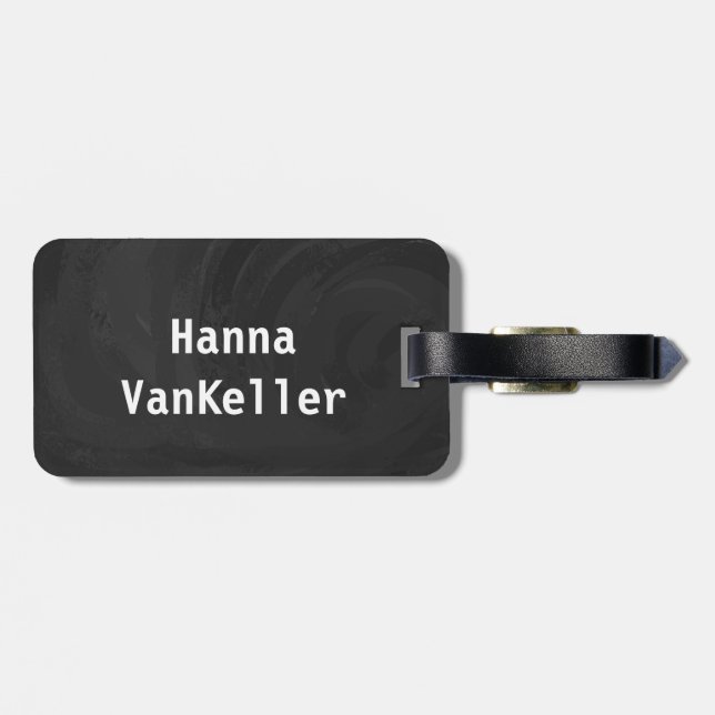 Etiqueta Para Maletas Jugadores de billar antiguos (Atrás Horizontal)