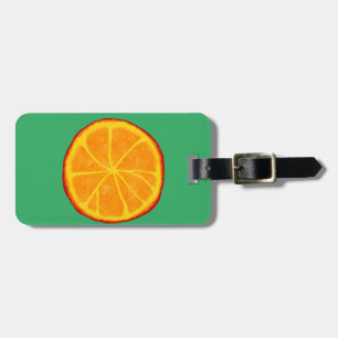 Etiqueta Para Maletas Juicy Naranja Slice