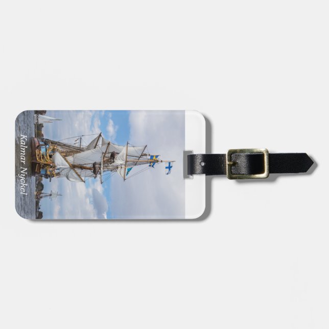 Etiqueta Para Maletas Kalmar Nyckel (Frente Horizontal)