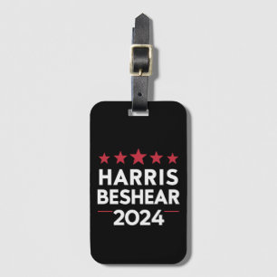 Etiqueta Para Maletas Kamala Harris Andy Beshear 2024 Harris Beshear 202