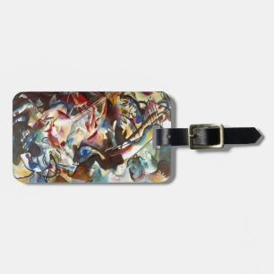 Etiqueta Para Maletas Kandinsky Composición VI Pintura abstracta