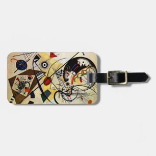 Etiqueta Para Maletas Kandinsky - Línea transversal