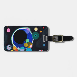 Etiqueta Para Maletas Kandinsky Varios Círculos Artísticos