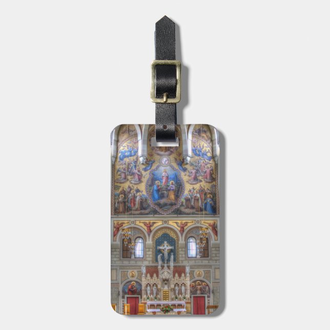 Etiqueta Para Maletas Karmelitenkirche (Frente Vertical)