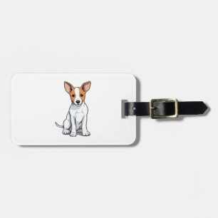 Etiqueta Para Maletas Kawaii Basenji Puppy