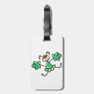 Etiqueta Para Maletas Kelly Green Cheerader