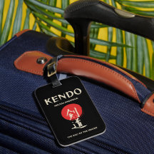 Kendo Vintage Rojo Negro