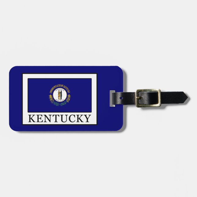 Etiqueta Para Maletas Kentucky (Frente Horizontal)