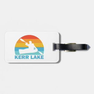 Etiqueta Para Maletas Kerr Lake Virginia North Carolina Kayak