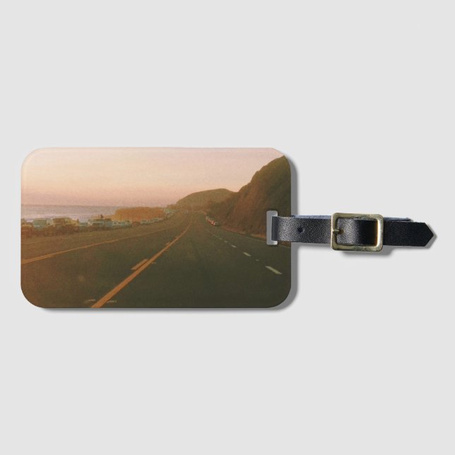 Etiqueta Para Maletas Keychain (Anverso horizontal)