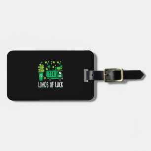 Etiqueta Para Maletas Kids St Patricks Day Garbage Truck Load Of Luck to