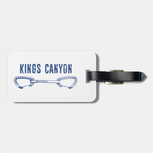 Etiqueta Para Maletas Kings Canyon Climbing Quickdraw (Atrás Horizontal)