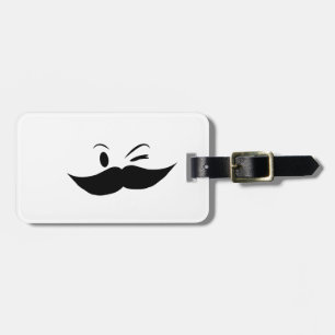 Etiqueta Para Maletas Kinky Mustache