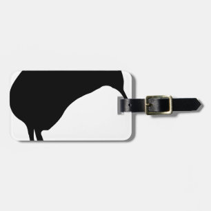 Etiqueta Para Maletas Kiwi Silhouette