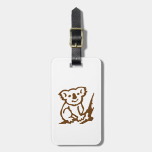 Etiqueta Para Maletas Koala