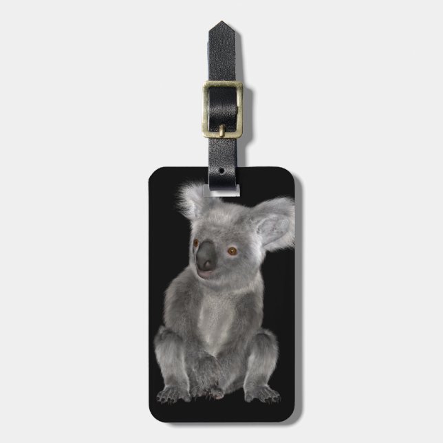 Etiqueta Para Maletas Koala Bear (Frente Vertical)