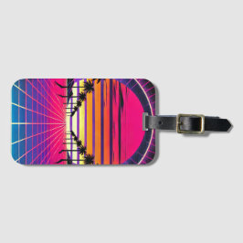 Etiqueta Para Maletas Kofferschild 80er Jahre Style 