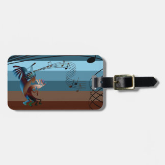 Etiqueta Para Maletas Kokopelli Southwest Music