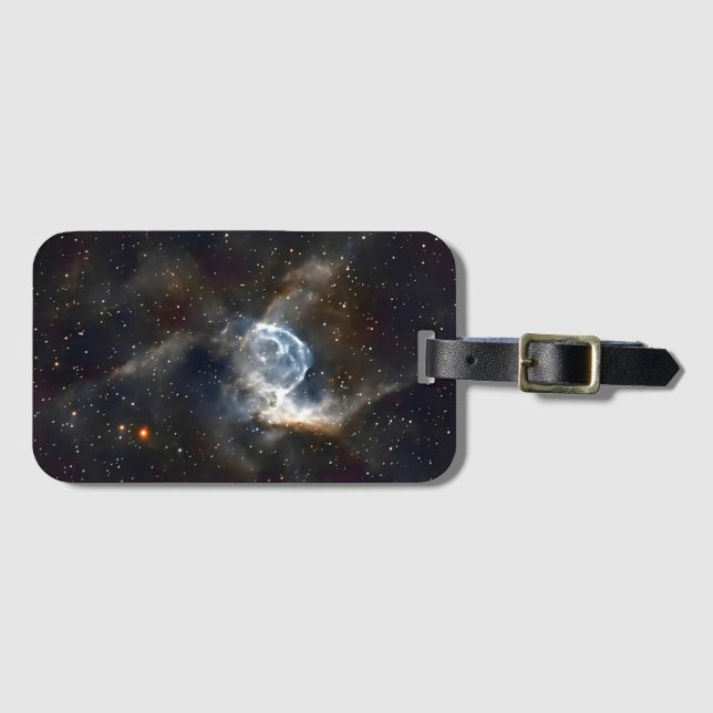 Etiqueta Para Maletas Kosmisches Design (Anverso horizontal)