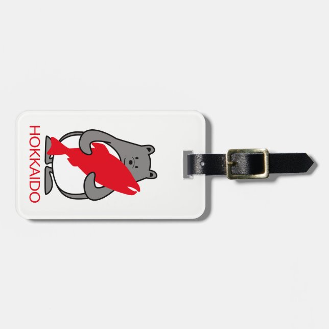 Etiqueta Para Maletas kumapen hokkaido (Frente Horizontal)