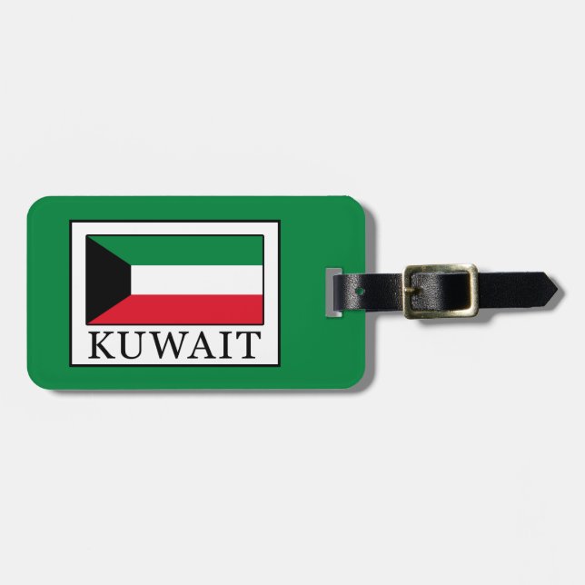 Etiqueta Para Maletas Kuwait (Frente Horizontal)