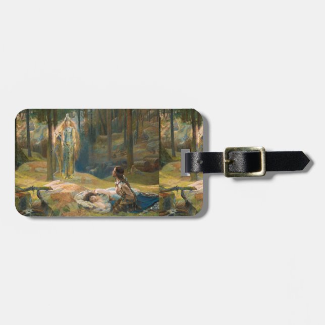 Etiqueta Para Maletas La brunhilde de la rebelión (Frente Horizontal)