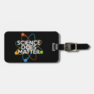 ETIQUETA PARA MALETAS LA CIENCIA IMPORTA