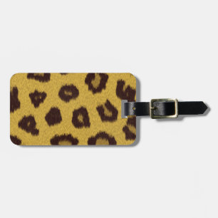 Etiqueta Para Maletas La colección de pieles - Leopard