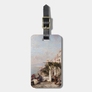 Etiqueta Para Maletas La costa de Amalfi de Francisco Richard