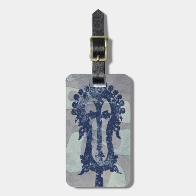 Etiqueta Para Maletas La cruz robada (Frente Vertical)