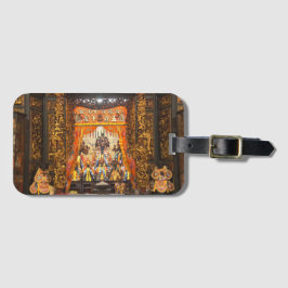 Etiqueta Para Maletas La cultura del templo de Taiwán_Wufu chiensui se m