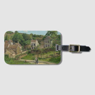 Etiqueta Para Maletas La ermita de Pontoise Camille Pissarro