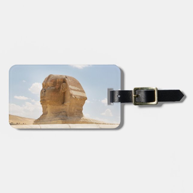 Etiqueta Para Maletas La esfinge (Frente Horizontal)