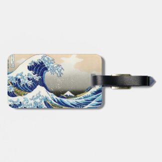 Etiqueta Para Maletas La gran ola del Kanagawa Katsushika Hokusai