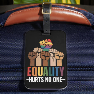 Etiqueta Para Maletas La igualdad no daña a nadie Orgullo LGBTQ Derechos