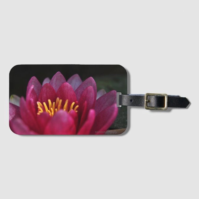 Etiqueta Para Maletas La Lirio del Agua (Anverso horizontal)