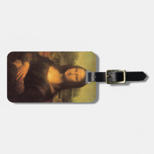 Etiqueta Para Maletas La Mona Lisa de Leonardo Da Vinci
