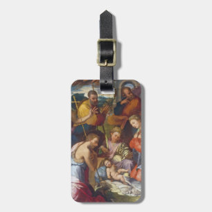 Etiqueta Para Maletas La natividad, 1534 (aceite en el panel)