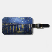 La noche estrellada de Vincent van Gogh sobre el R