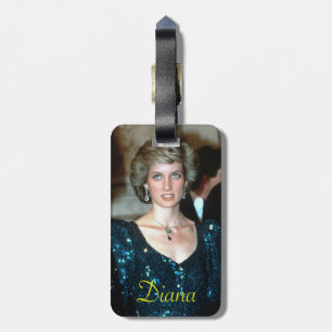 Etiqueta Para Maletas La princesa Diana Viena 1986
