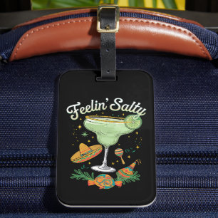Etiqueta Para Maletas La salsa de la mujer de Feelin Margarita Funny Cin
