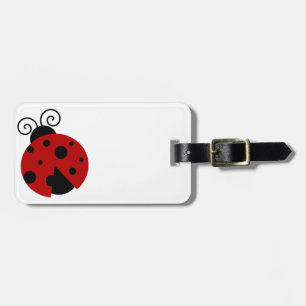 Etiqueta Para Maletas La suerte de ser un Personalizado de Ladybug Cute