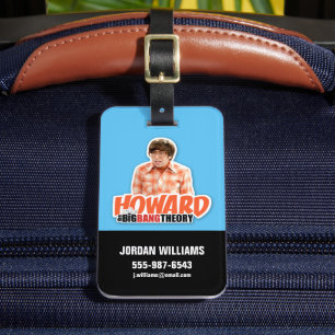 Etiqueta Para Maletas La teoría del Big Bang Howard