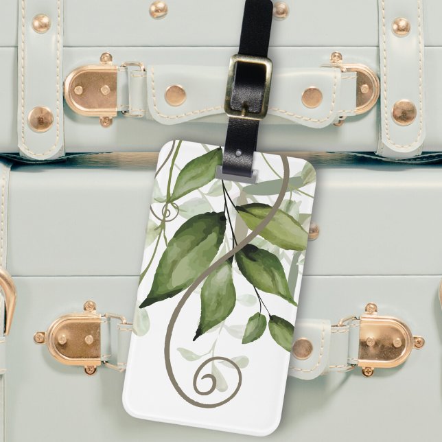 Etiqueta Para Maletas La vegetación tropical (Subido por el creador)