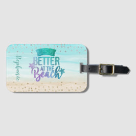 Etiqueta Para Maletas La vida de los Purpurinas acuáticos es mejor en la